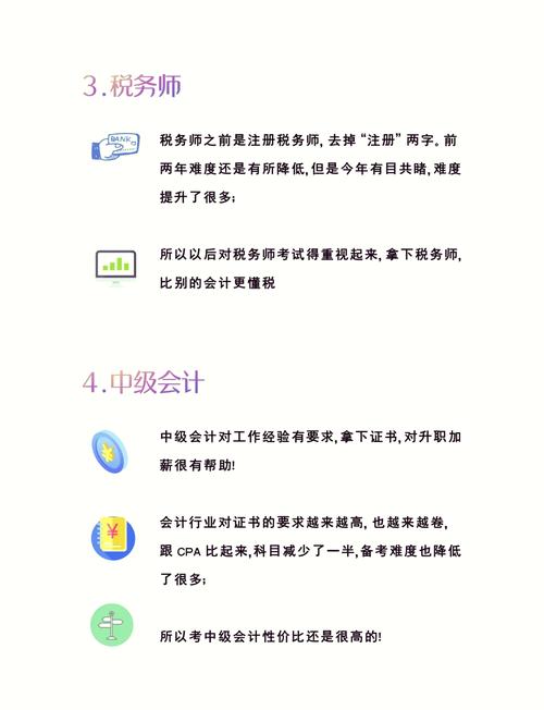 会计考试的顺序和要求是什么?