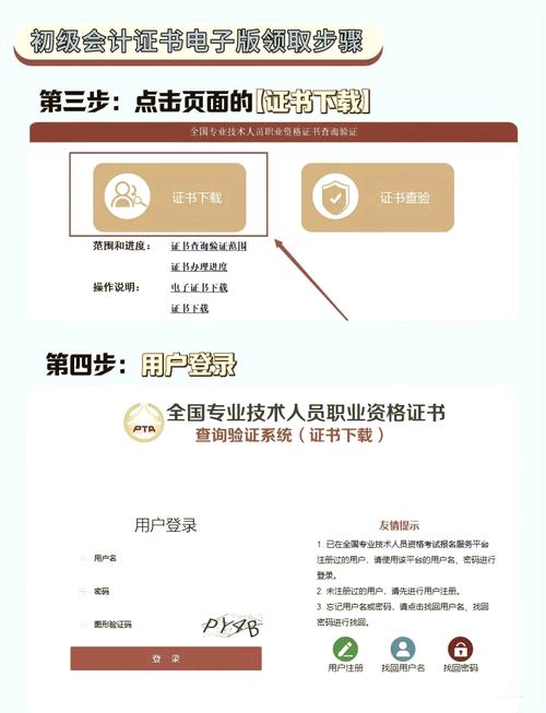 会计初级电子证书如何领取