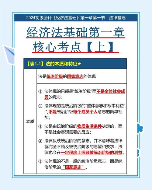 初级会计《经济法基础》学习计划,重难点有哪些?