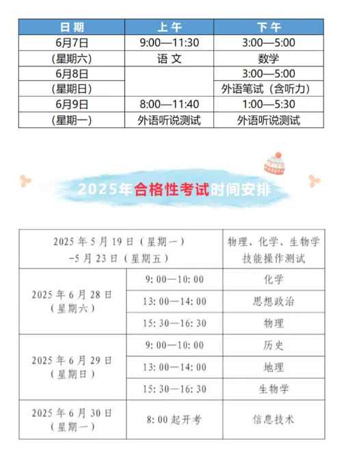 2025年5月17日有什么考试