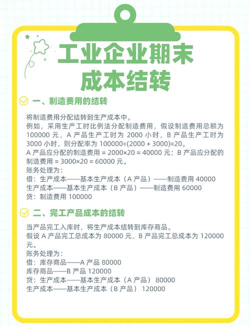 生产成本期末需要结转下年吗?