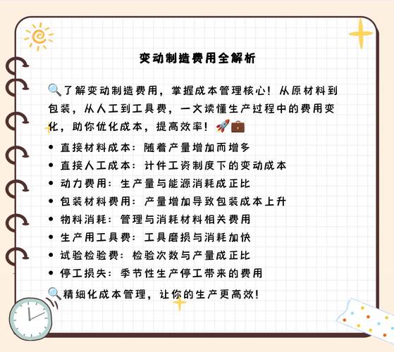 固定制造费用和变动制造费用都包括什么内容?